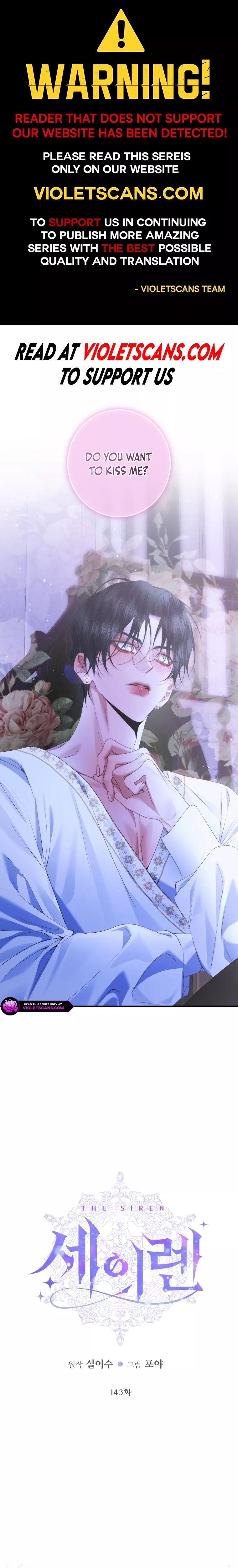 Read The Siren: Becoming the Villain’s Family Chapter 143 Online