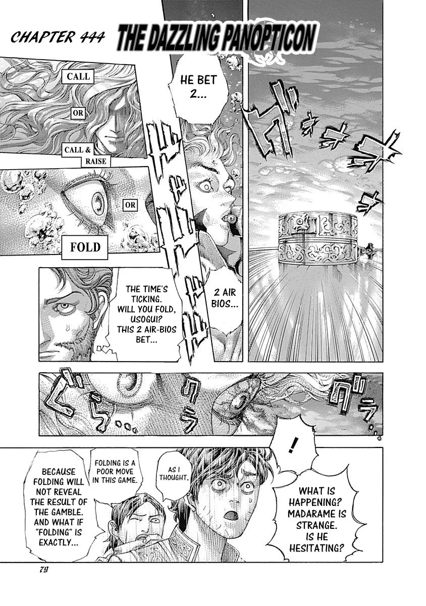 Read Usogui Chapter 444 - The Dazzling Panopticon Online
