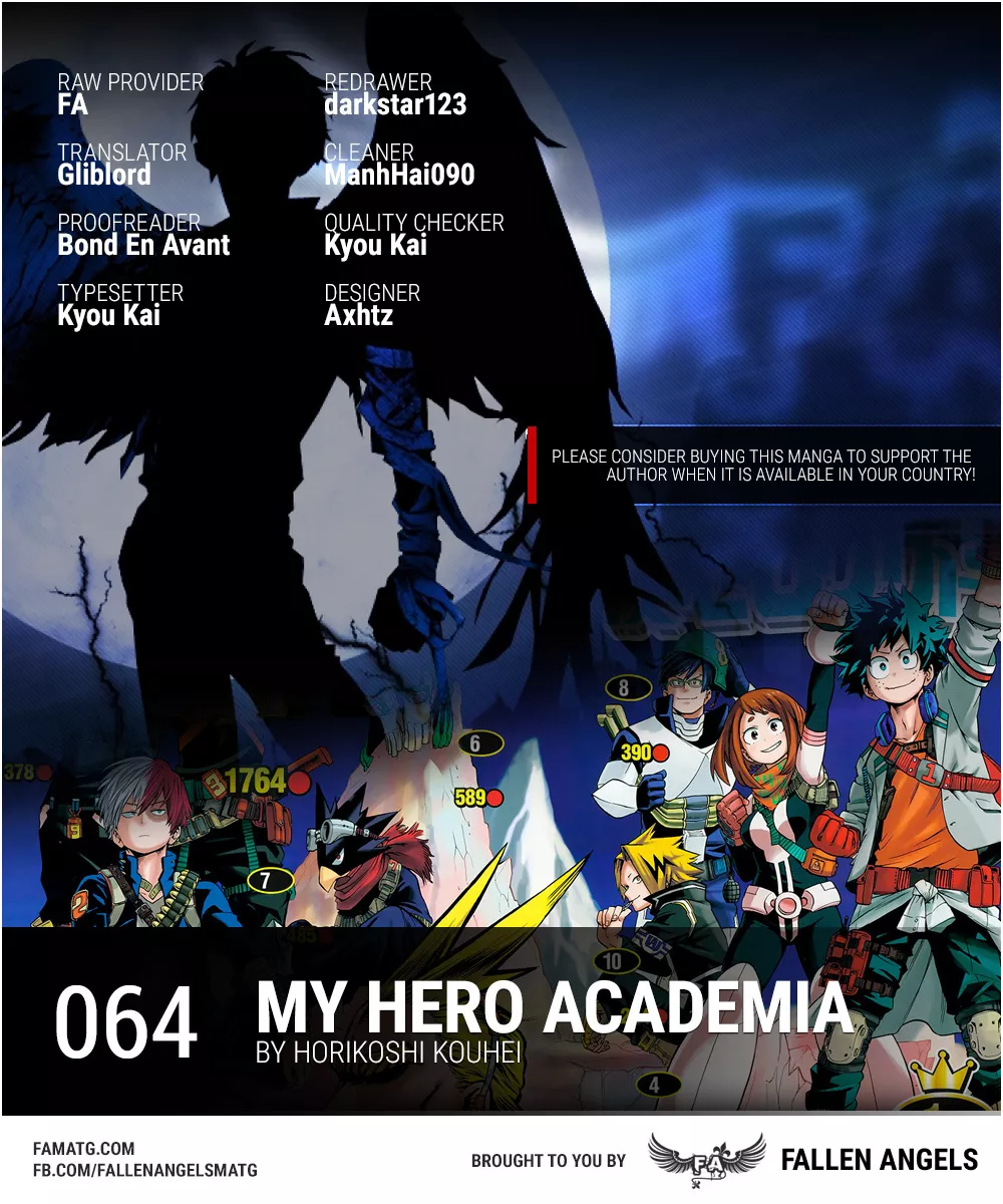 Read Boku no Hero Academia Chapter 64 - Challenges Assigned Online