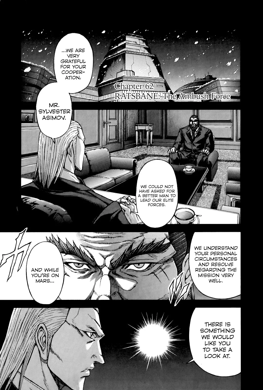 Read Terra Formars Chapter 62 - RATSBANE The Ambush Force Online
