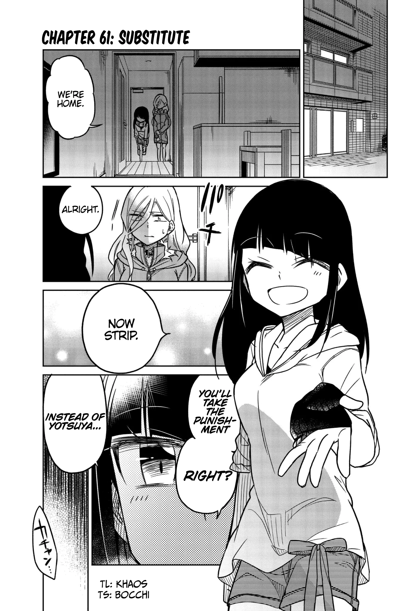 Read Ijousha no Ai Chapter 61 - Substitute Online