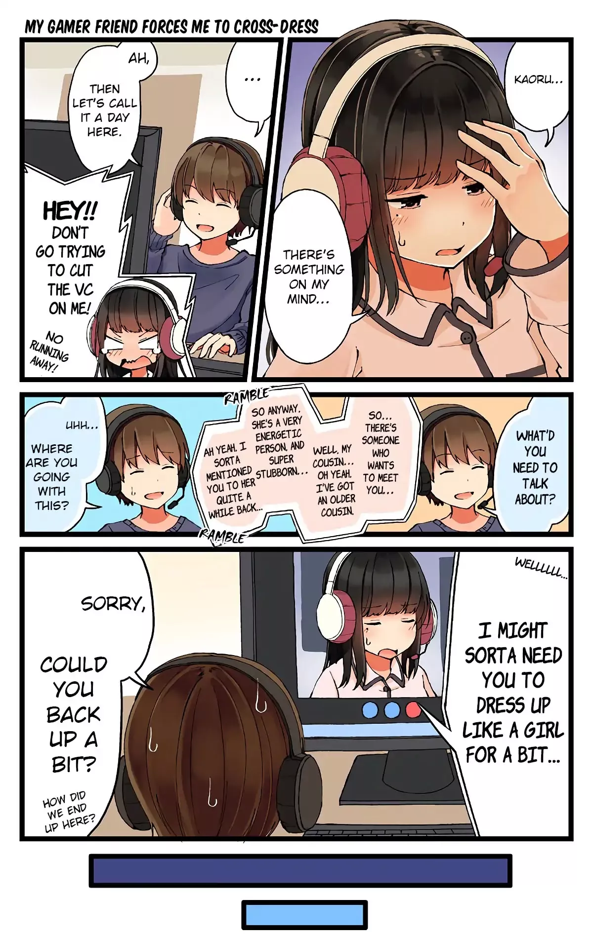 Read Hanging Out With a Gamer Girl Chapter 9 - My gamer friend forces me to cross-dress Online