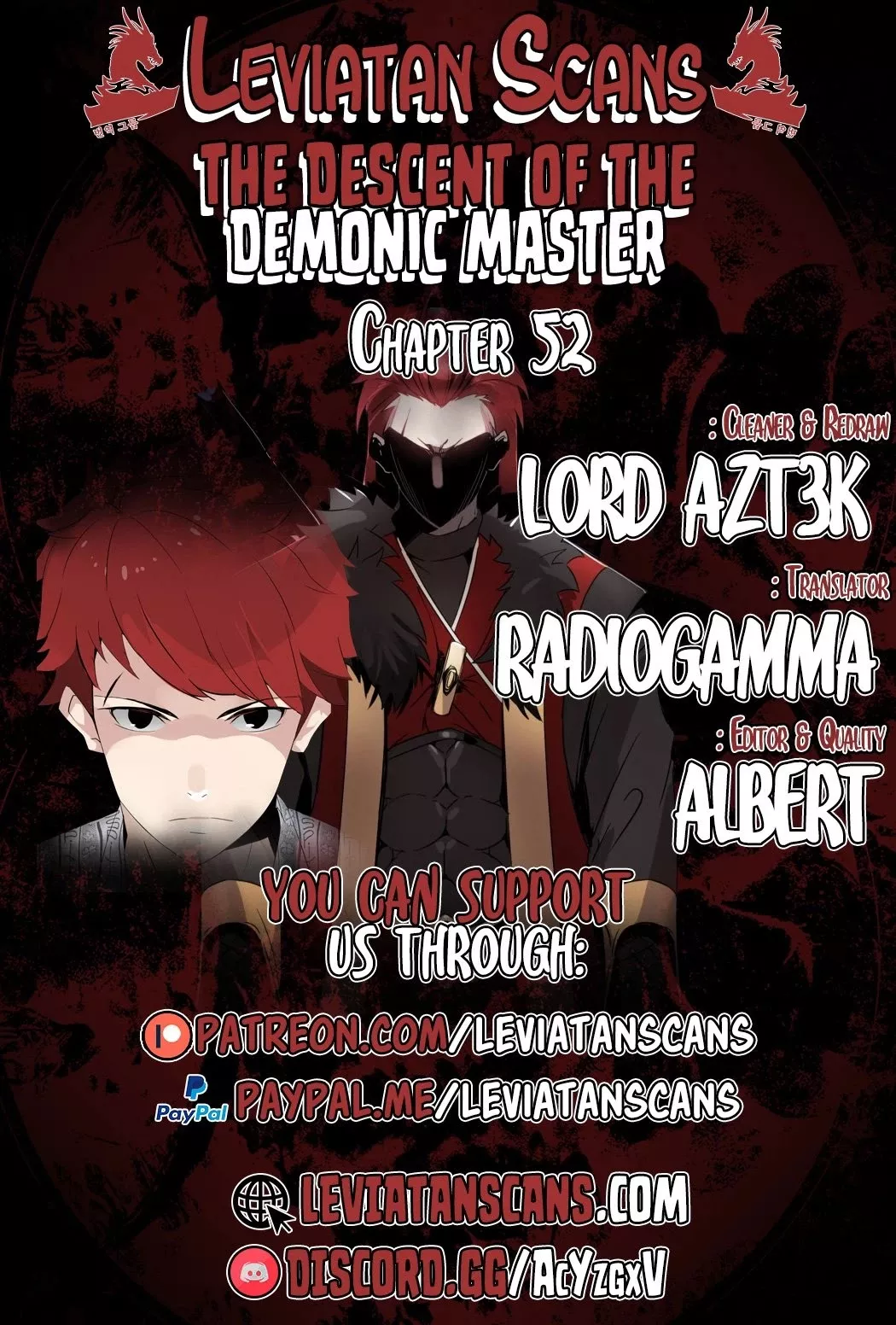 Read The Descent of the Demonic Master Chapter 52 Online