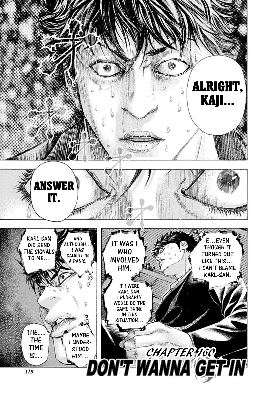 Read Usogui Chapter 160 - Don't Wanna Get In Online