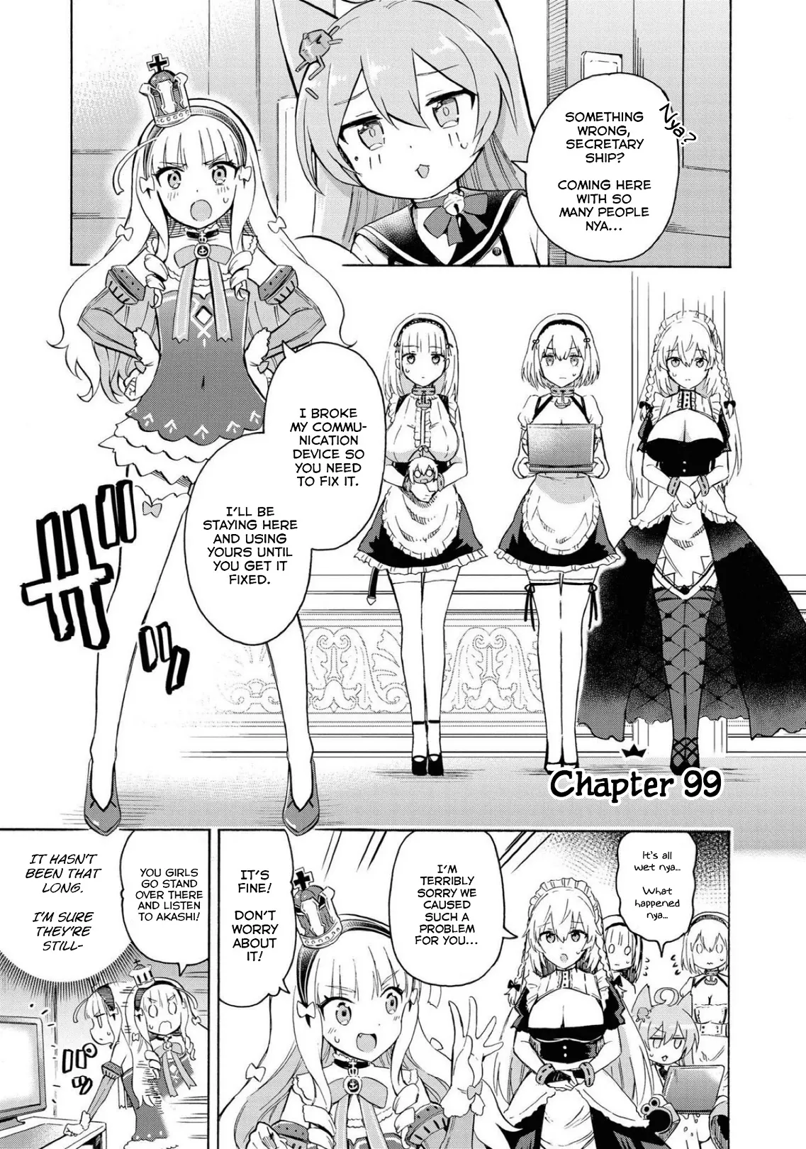 Read Azur Lane: Queen’s Orders Chapter 99 Online