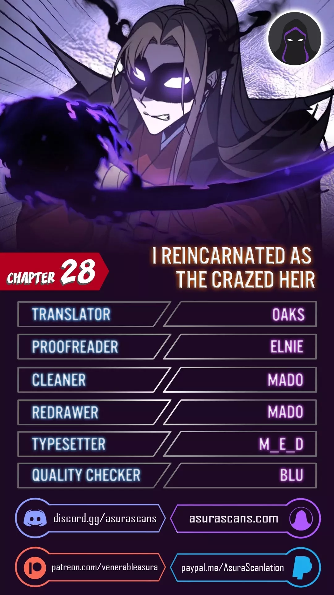 Read I Reincarnated as the Crazed Heir Chapter 28 Online