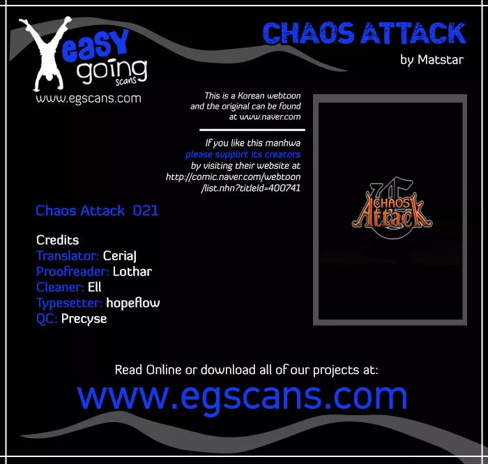 Read Chaos Attack Chapter 21 Online