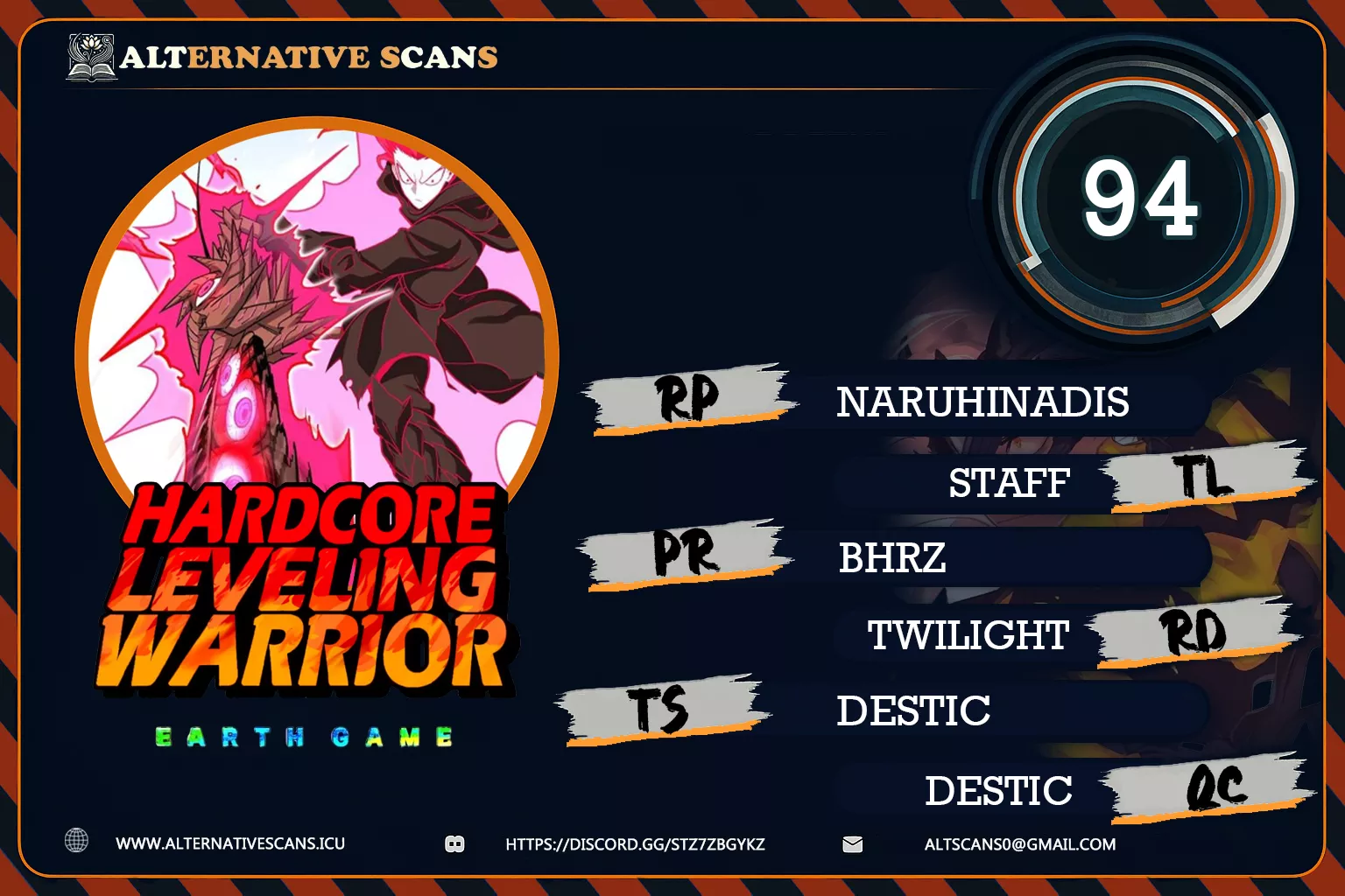 Read Hardcore Leveling Warrior: Earth Game Chapter 94 - 10 Minutes Prior Online