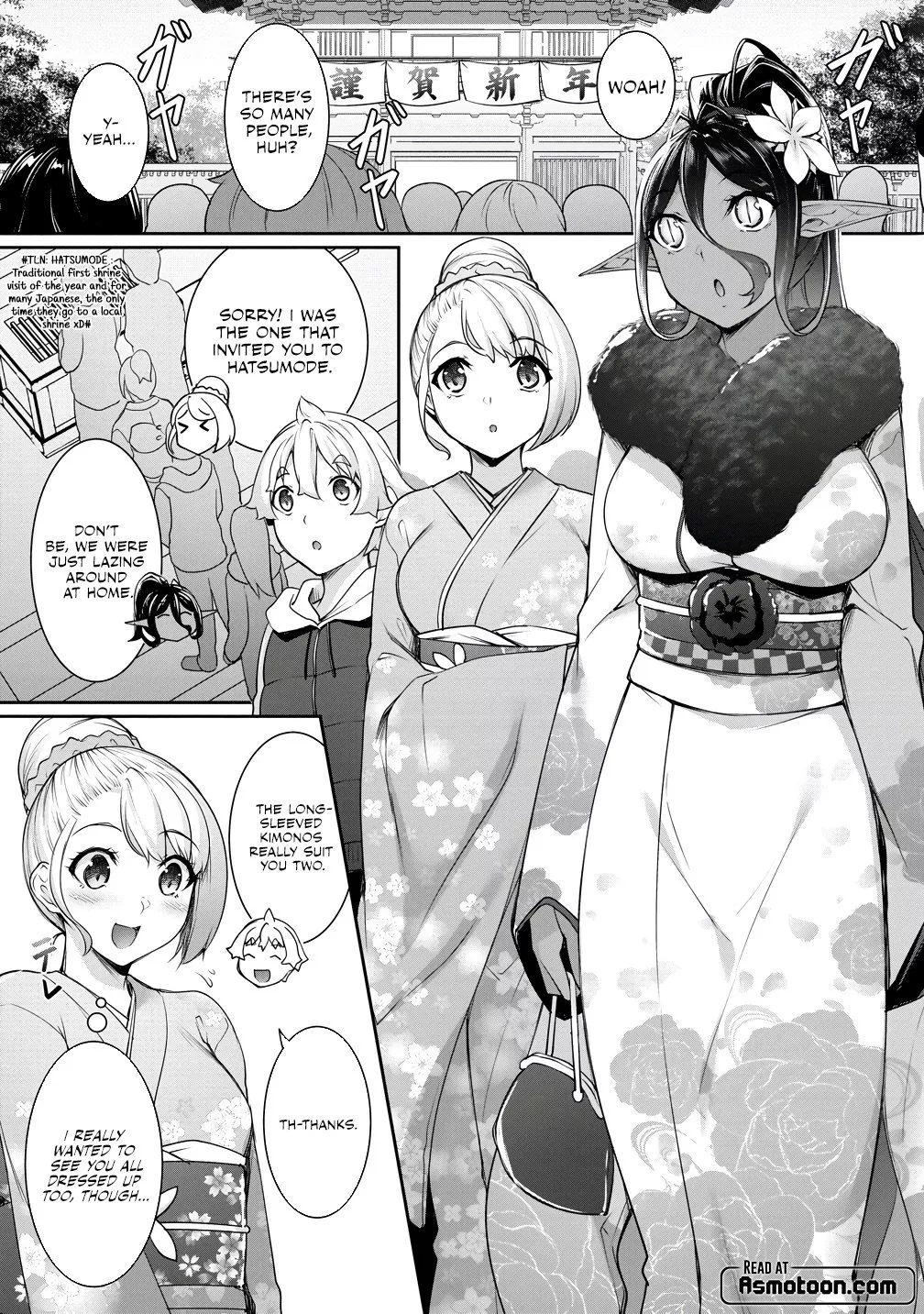 Read Chotto Dake Ai ga Omoi Dark Elf ga Isekai kara Oikakete Kita Chapter 20 Online
