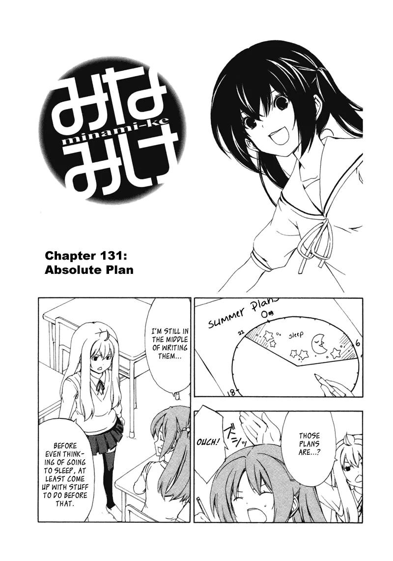 Read Minami-ke Chapter 131 - Absolute plan Online