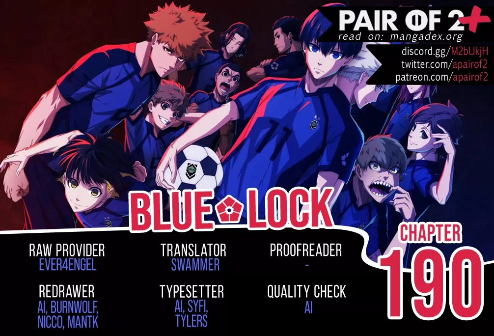 Read Blue Lock Chapter 190 - Vortex Online