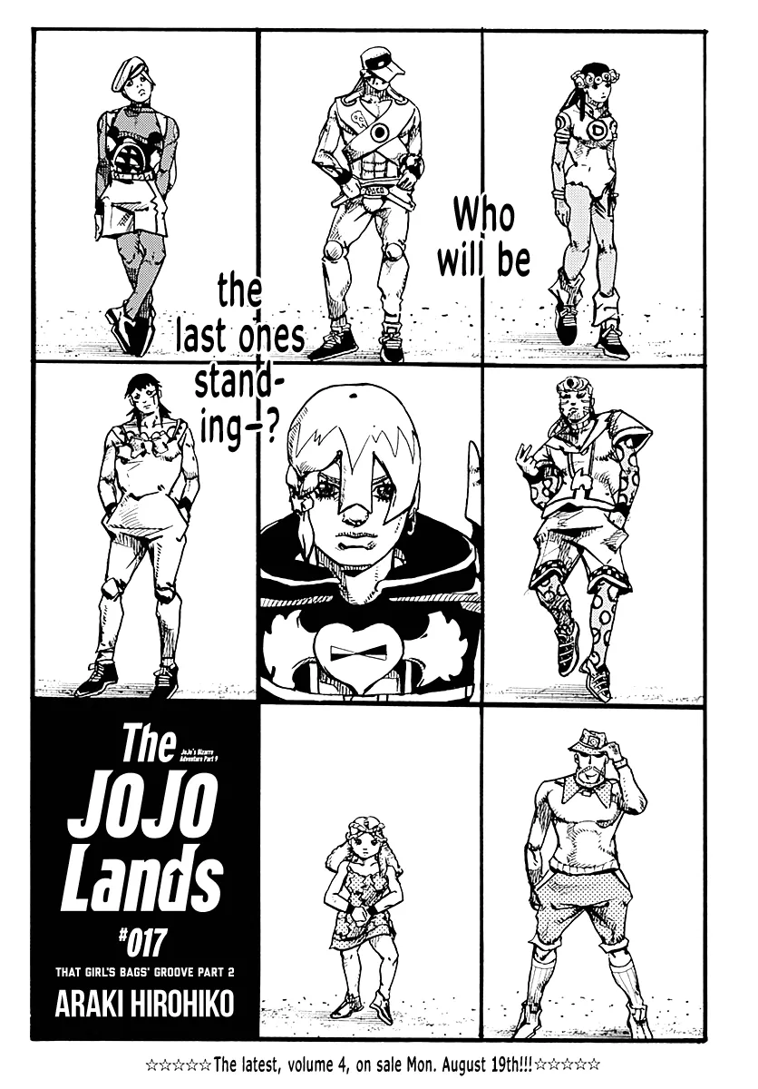 Read JoJo’s Bizarre Adventure Part 9: The JoJoLands Chapter 17 - That Girl's Bags' Groove Part 2 Online