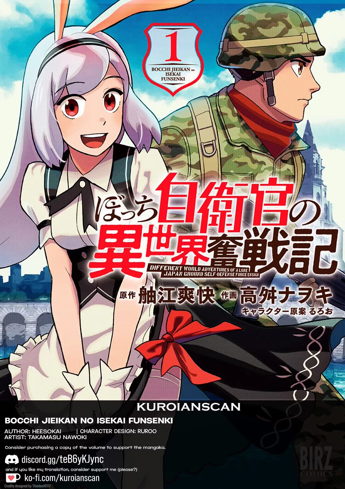 Read Bocchi Jieikan no Isekai Funsenki Chapter 1 - Prologue Online