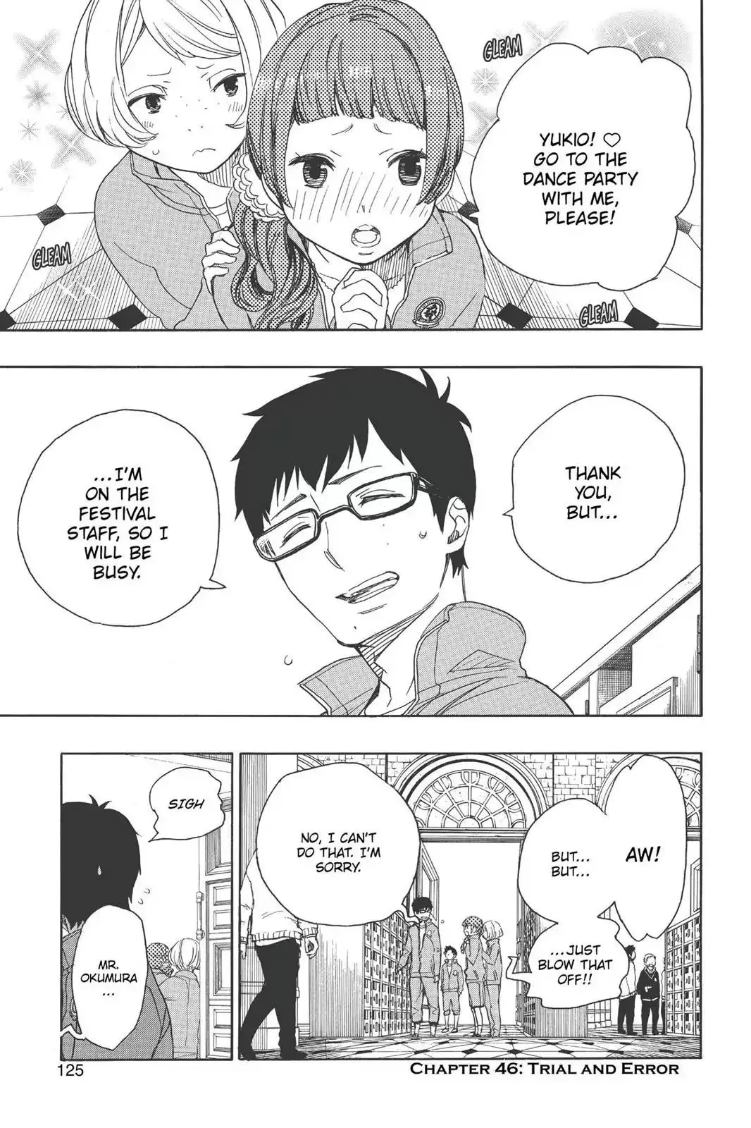 Read Ao no Exorcist Chapter 46 - Trial And Error Online