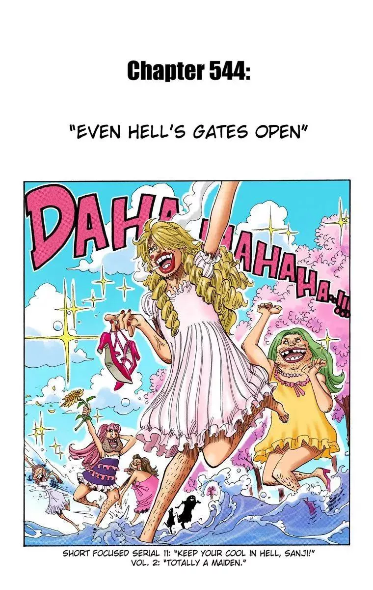 Read One Piece Chapter 544 - Even Hell's Gates Open Online