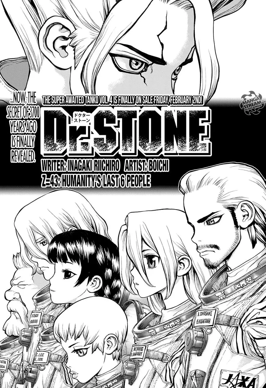 Read Dr. Stone Chapter 43 Online