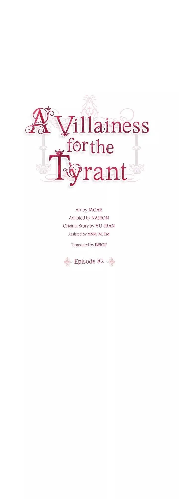 Read A Villainess for the Tyrant Chapter 82 Online