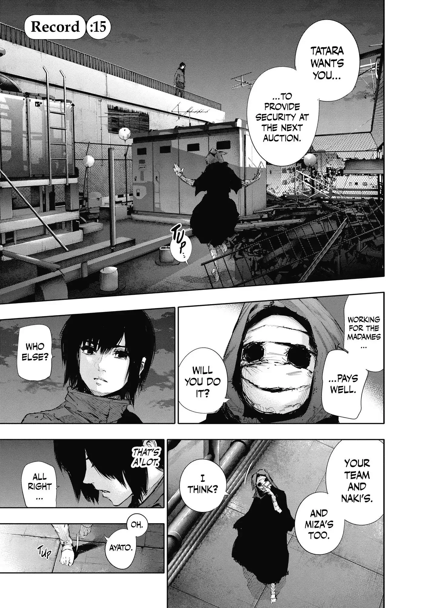 Read Tokyo Ghoul:re Chapter 15 - Record Online