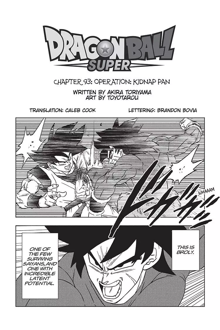 Read Dragon Ball Super Chapter 93 Online