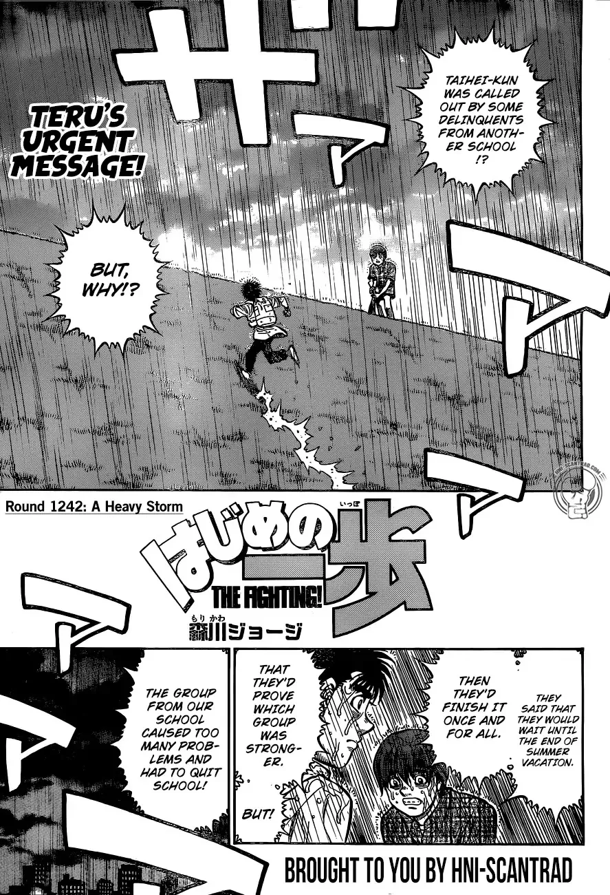 Read Hajime no Ippo Chapter 1242 - A Heavy Storm Online