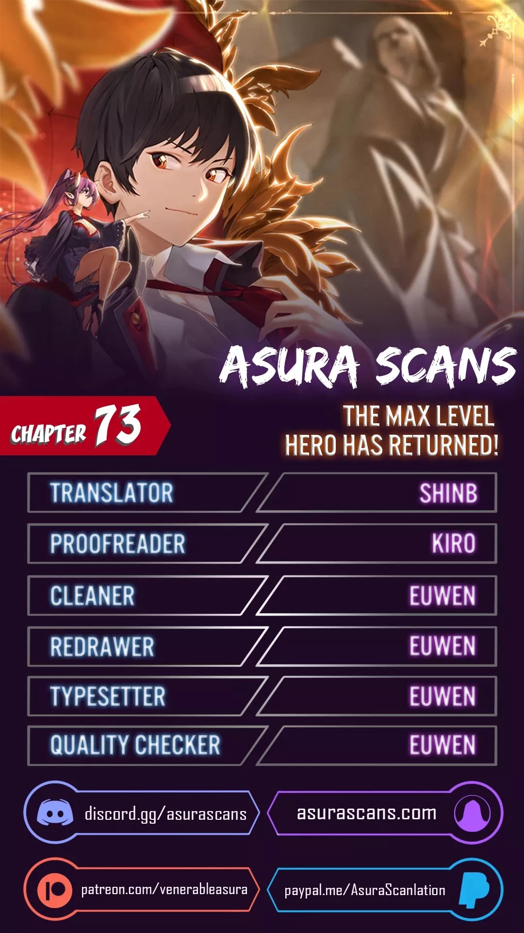 Read The Max Level Hero Has Returned! Chapter 73 Online