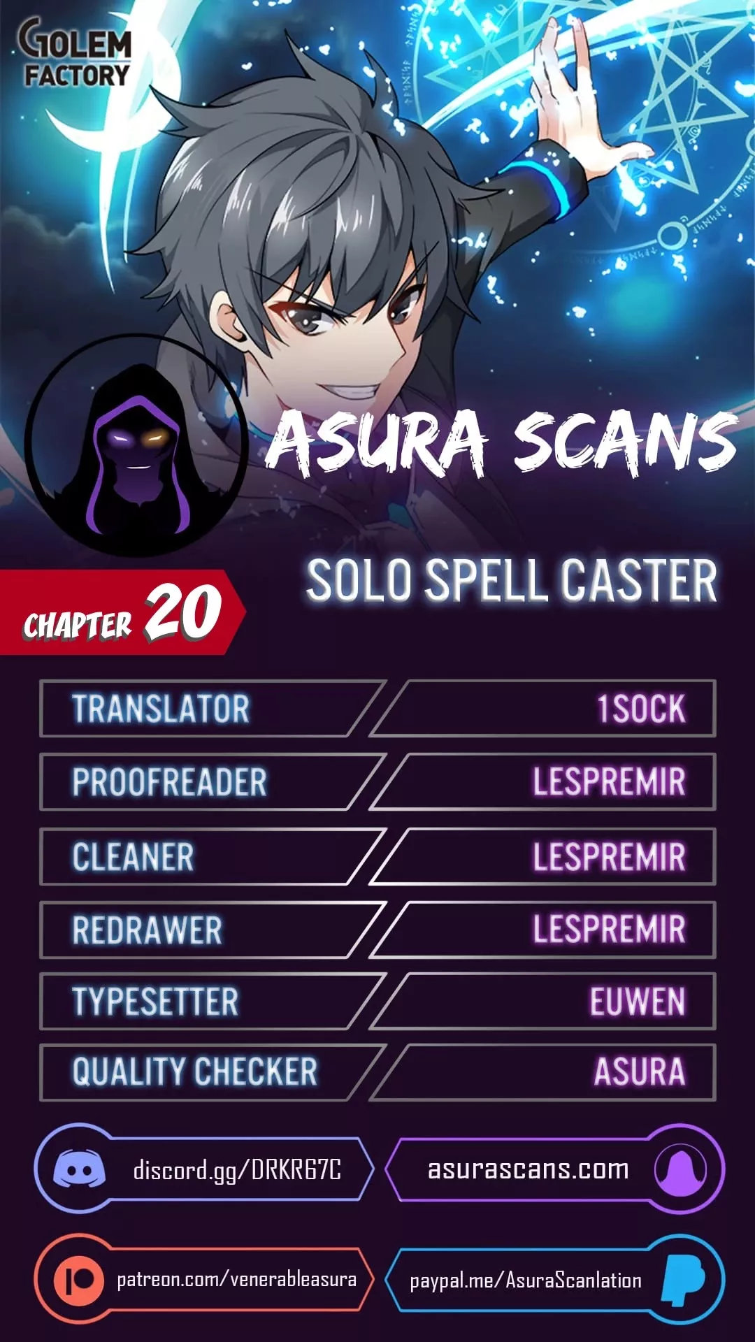 Read Solo Spell Caster Chapter 20 Online