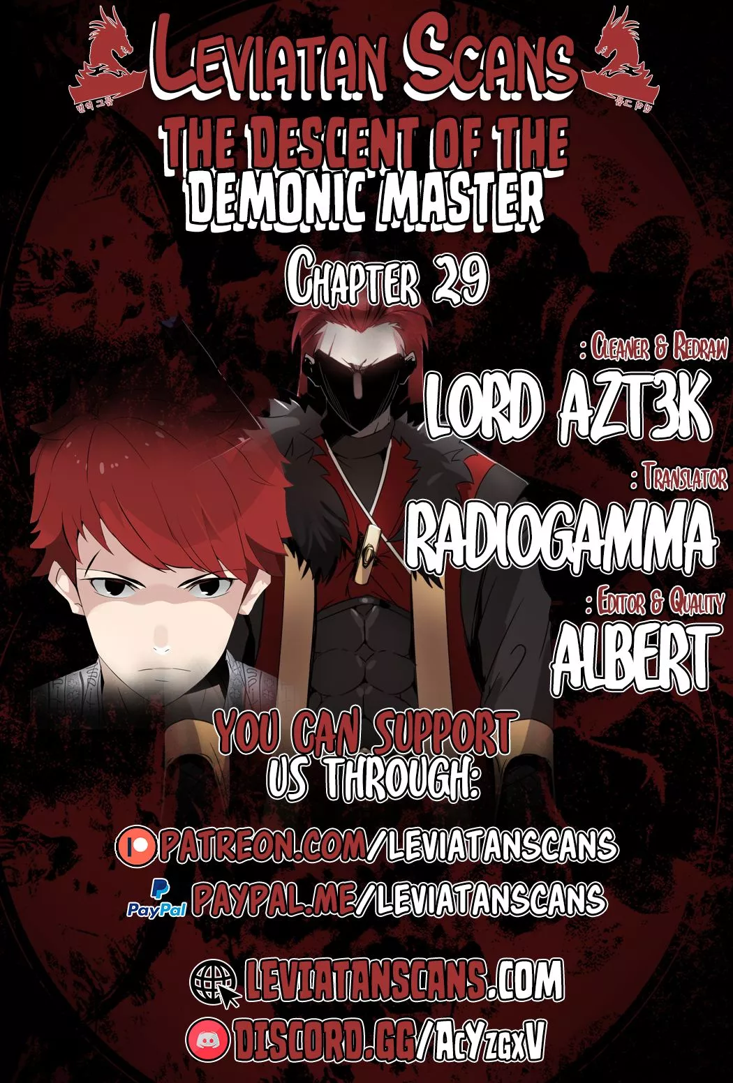 Read The Descent of the Demonic Master Chapter 29 Online