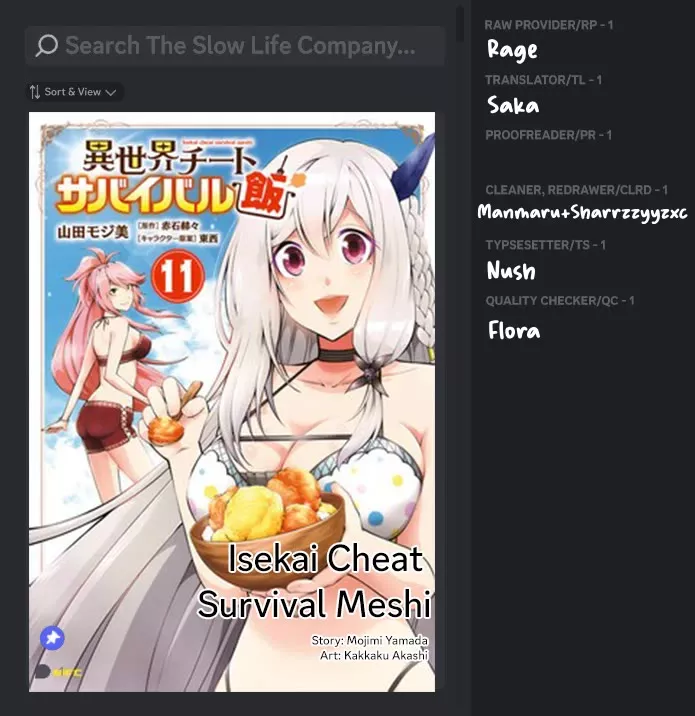 Read Isekai Cheat Survival Meshi Chapter 61 Online