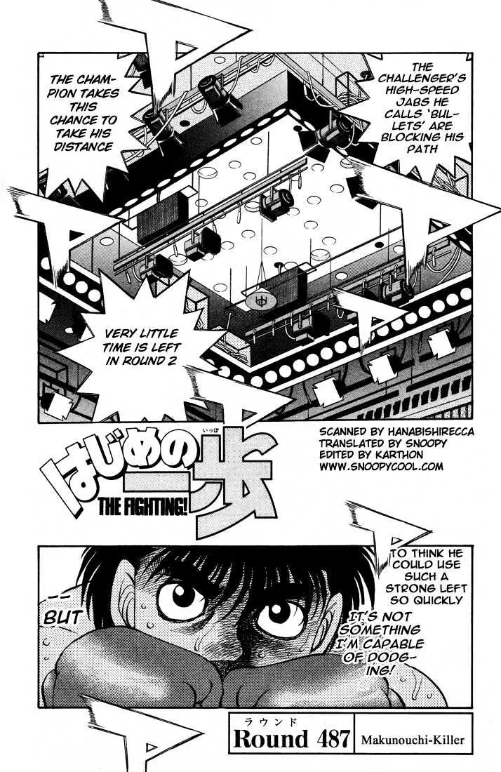 Read Hajime no Ippo Chapter 487 - Makunouchi-killer Online