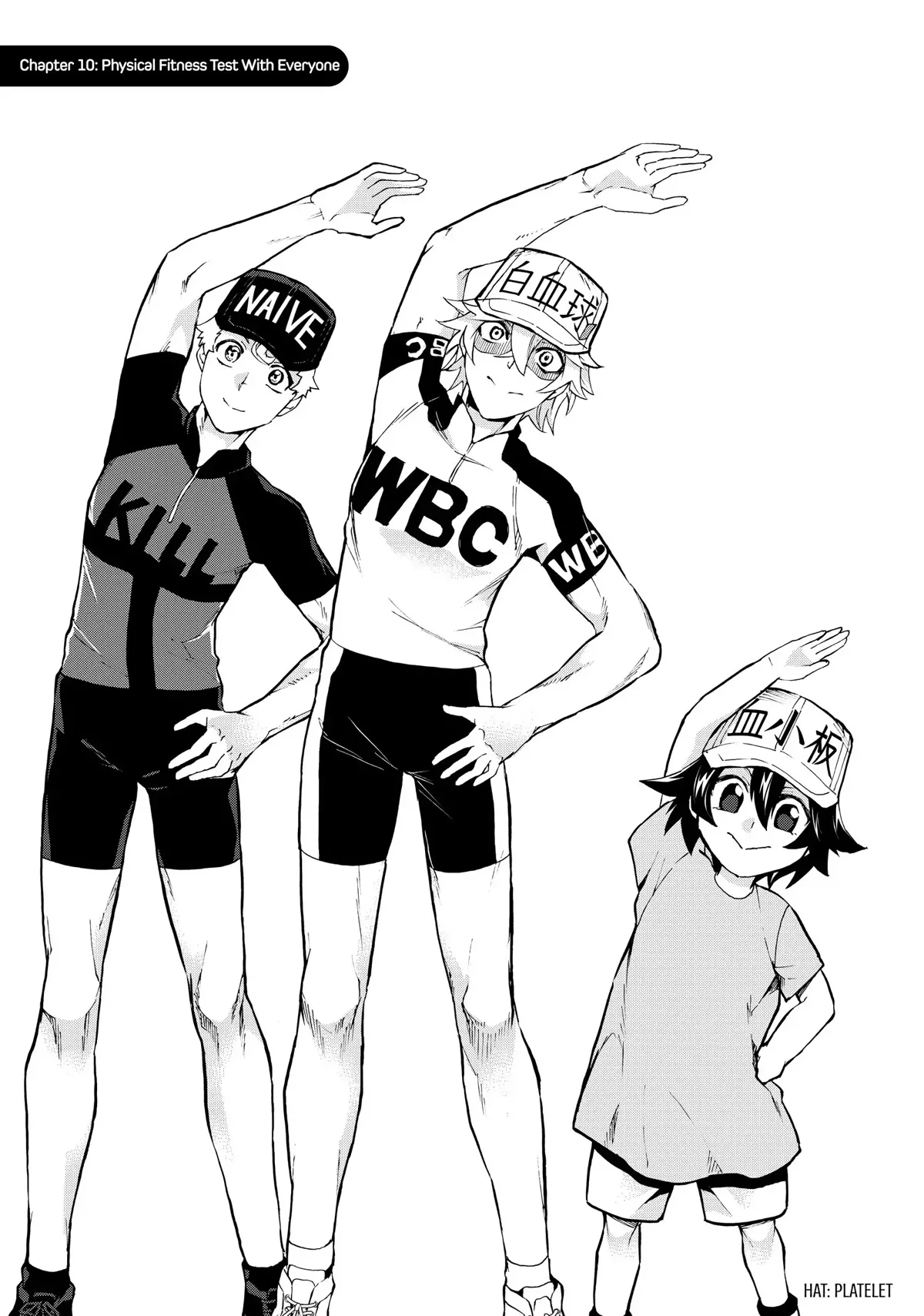 Read Hataraku Saibou WHITE Chapter 10 Online