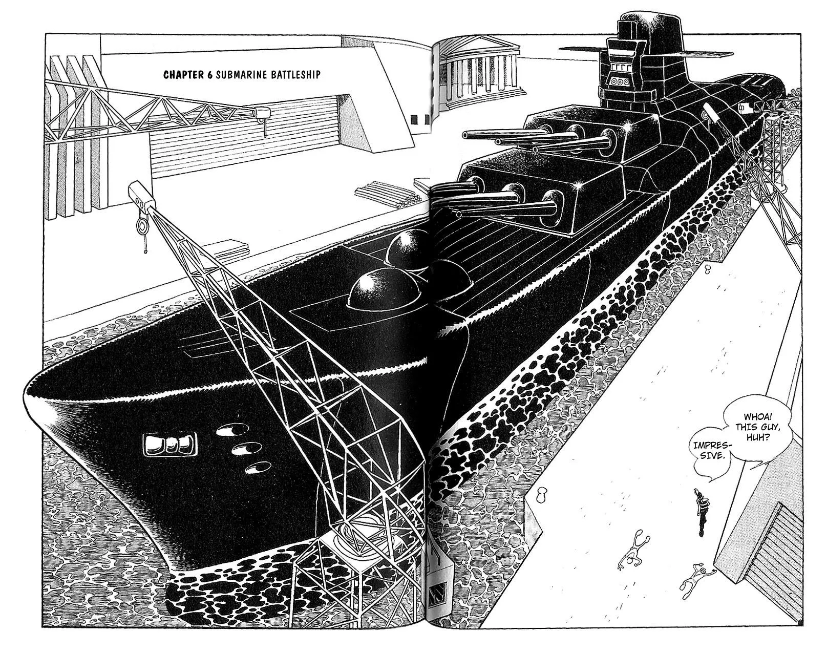 Read Cyborg 009 Chapter 79 - Submarine Battleship Online