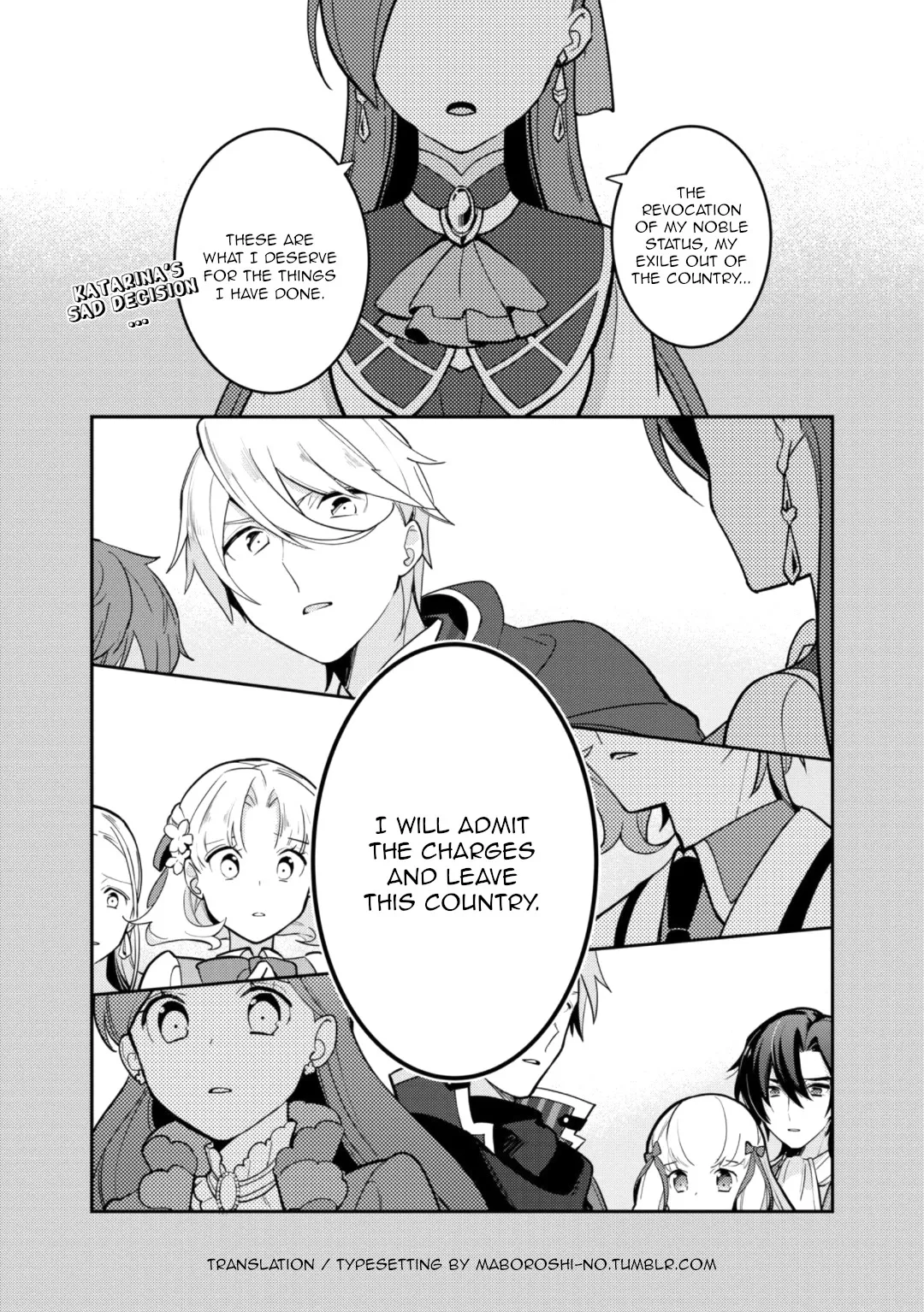 Read Otome Game no Hametsu Flag shika Nai Akuyaku Reijou ni Tensei shiteshimatta… Zettai Zetsumei! Hametsu Sunzen-hen Chapter 19 - Everyone's feelings [END] Online