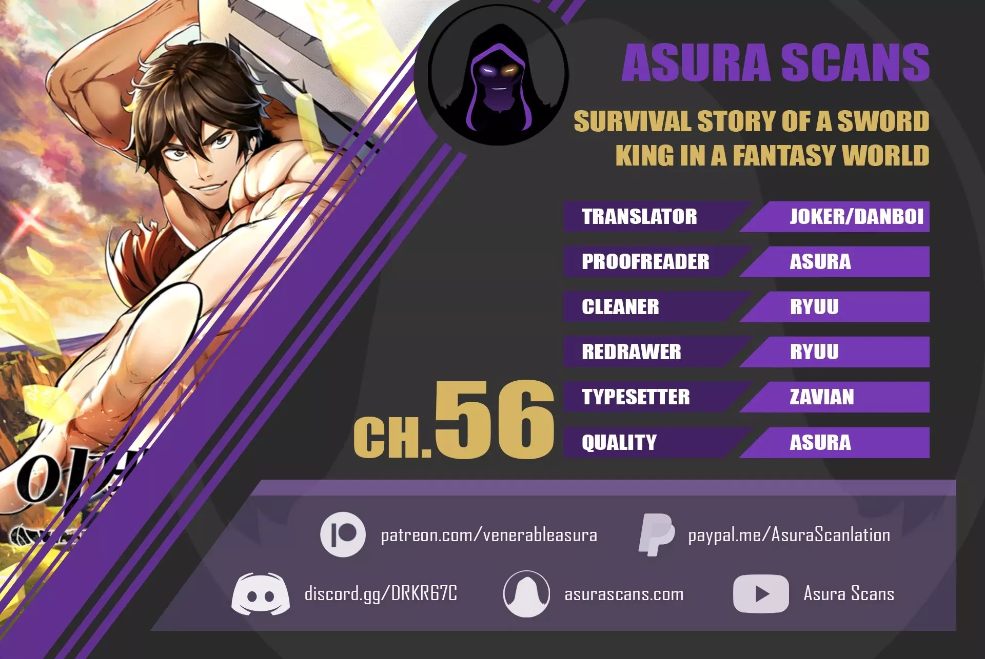 Read Survival Story of a Sword King in a Fantasy World Chapter 56 Online