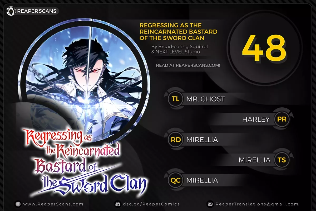 Read Regressing As The Bastard Of The Sword Clan Chapter 48 Online