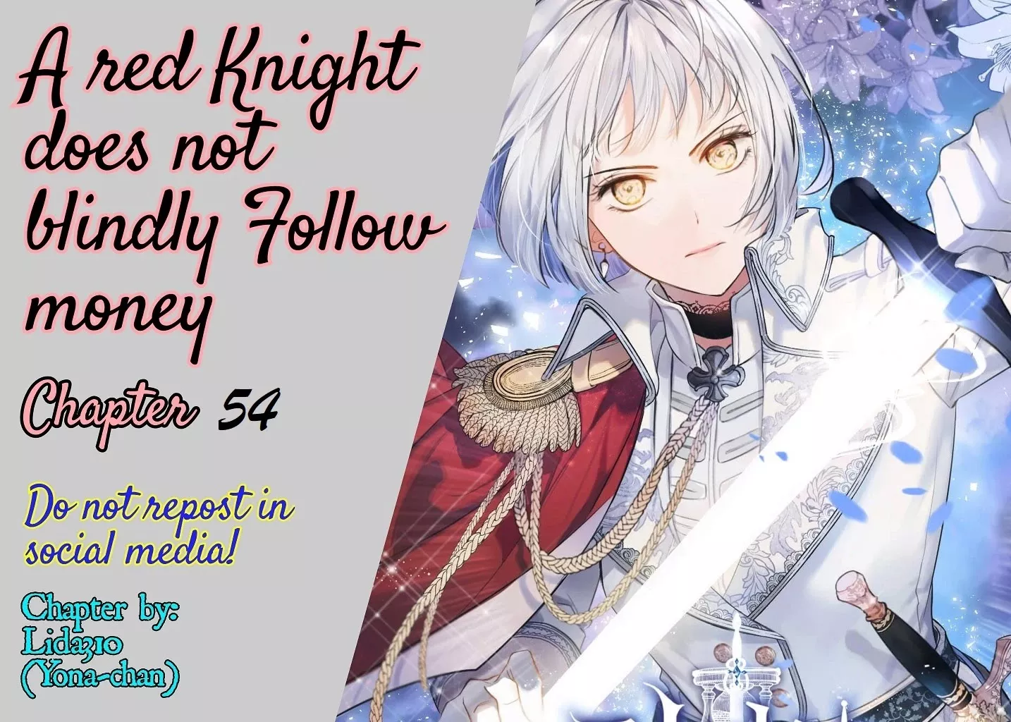 Read A Red Knight Does Not Blindly Follow Money Chapter 54 Online