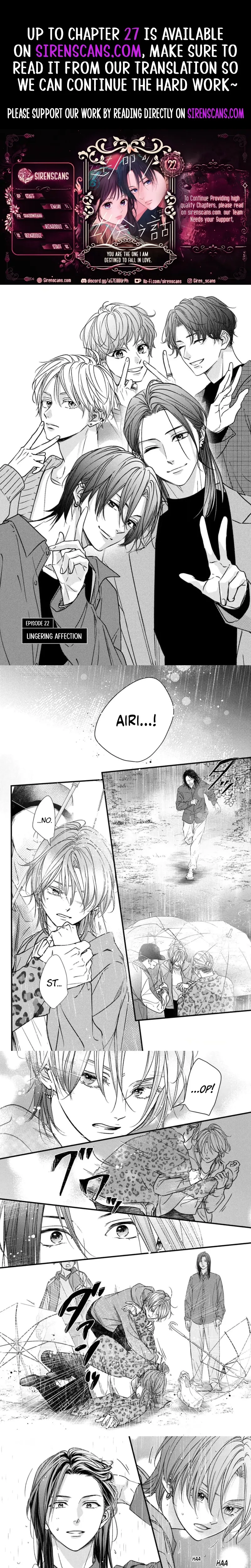 Read Unmei no Hito ni Deau Hanashi Chapter 22 Online