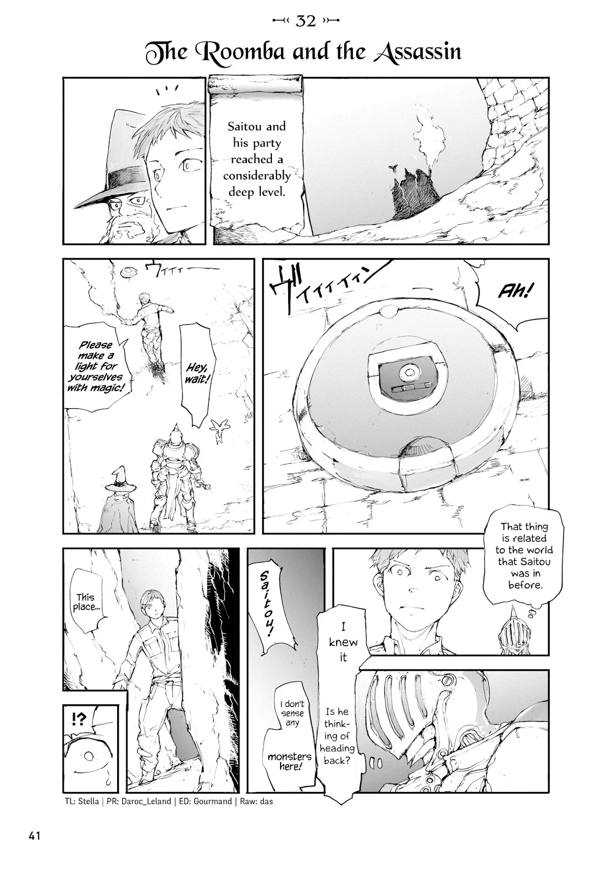 Read Handyman Saitou In Another World Chapter 32 - The Roomba and the Assassin Online