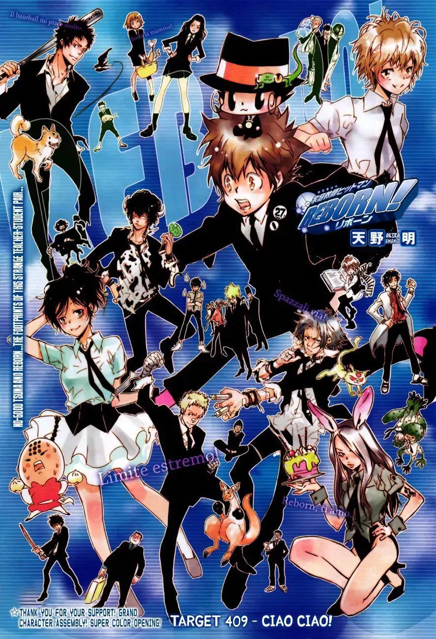 Read Katekyou Hitman Reborn! Chapter 409 - Ciao ciao! Online