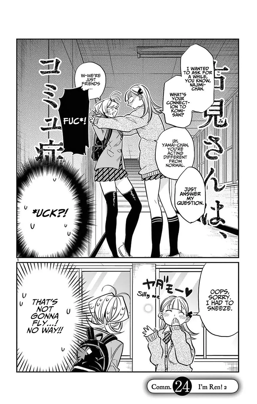 Read Komi-san wa Komyushou Desu Chapter 24 - I'm Ren! 2 Online