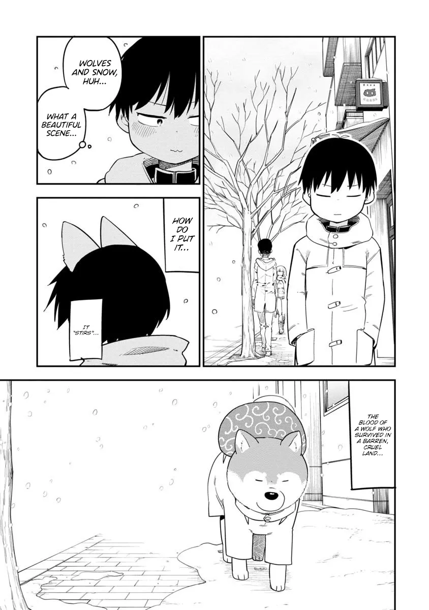 Read Ookami-kun wa Hayakawa-san ni Katenai Chapter 10.2 - Extra manga: "The Werewolf's Winter" Online