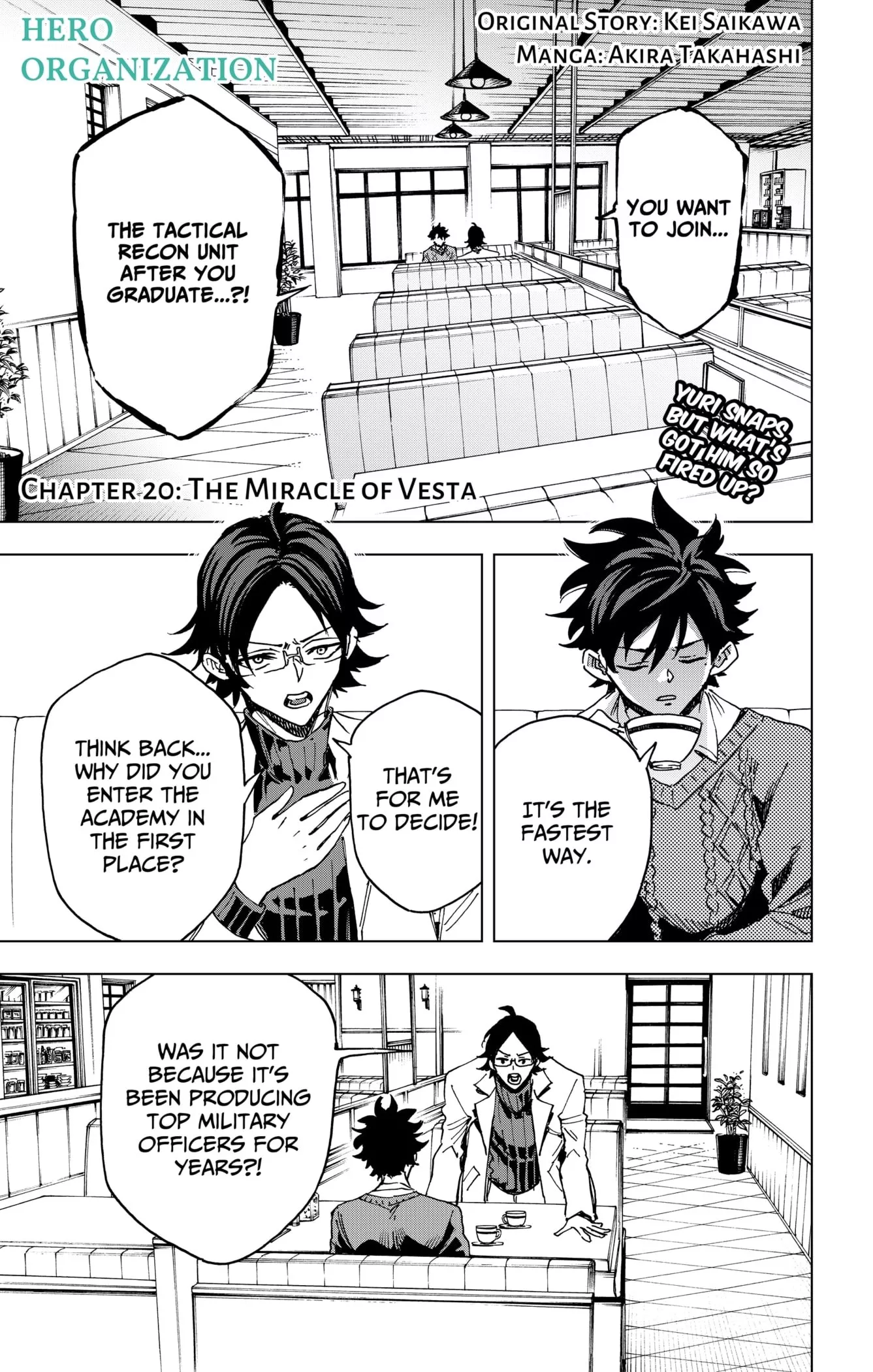 Read Hero Organization Chapter 20 - THE MIRACLE OF VESTA Online