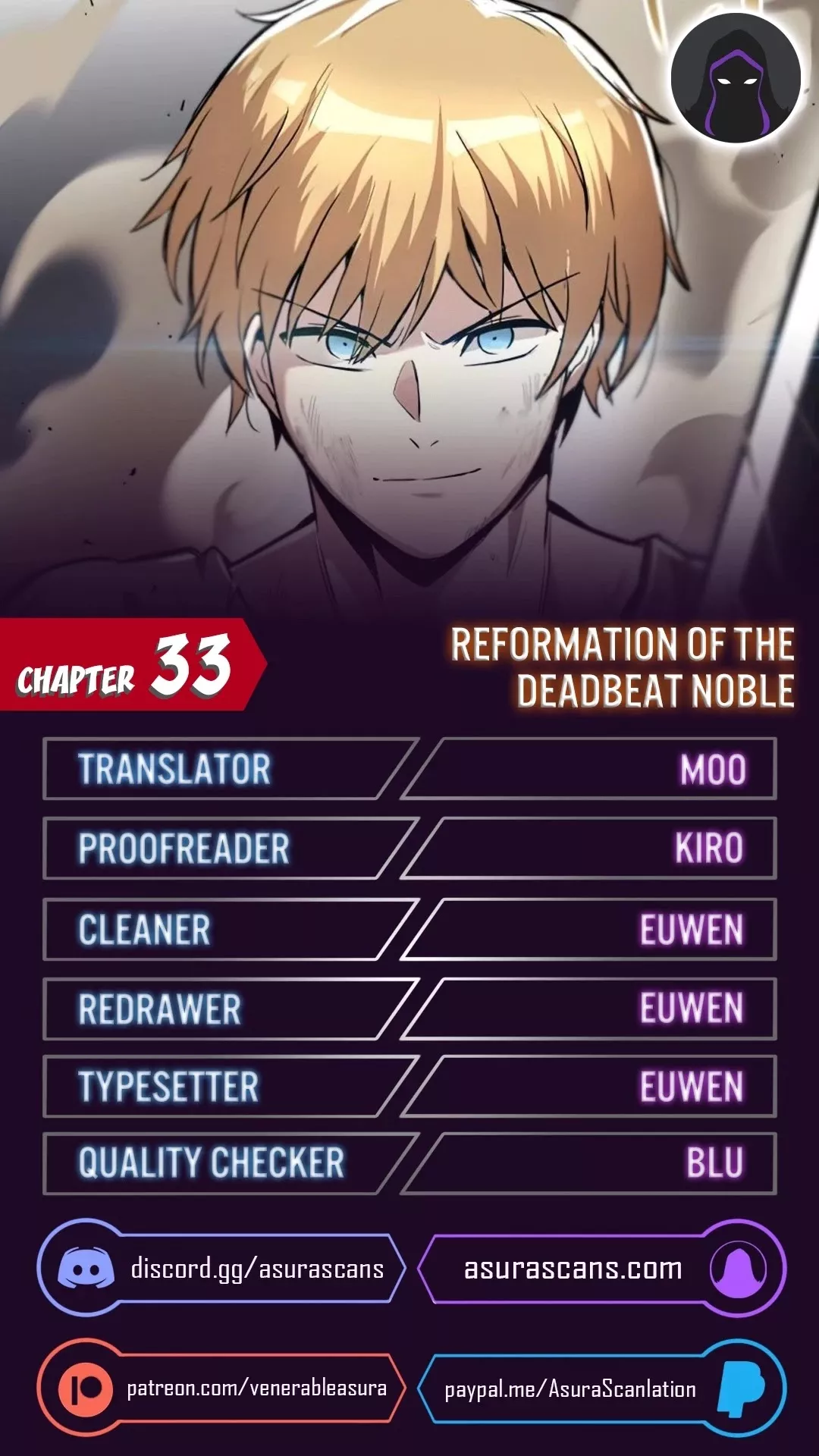 Read Reformation of the Deadbeat Noble Chapter 33 Online