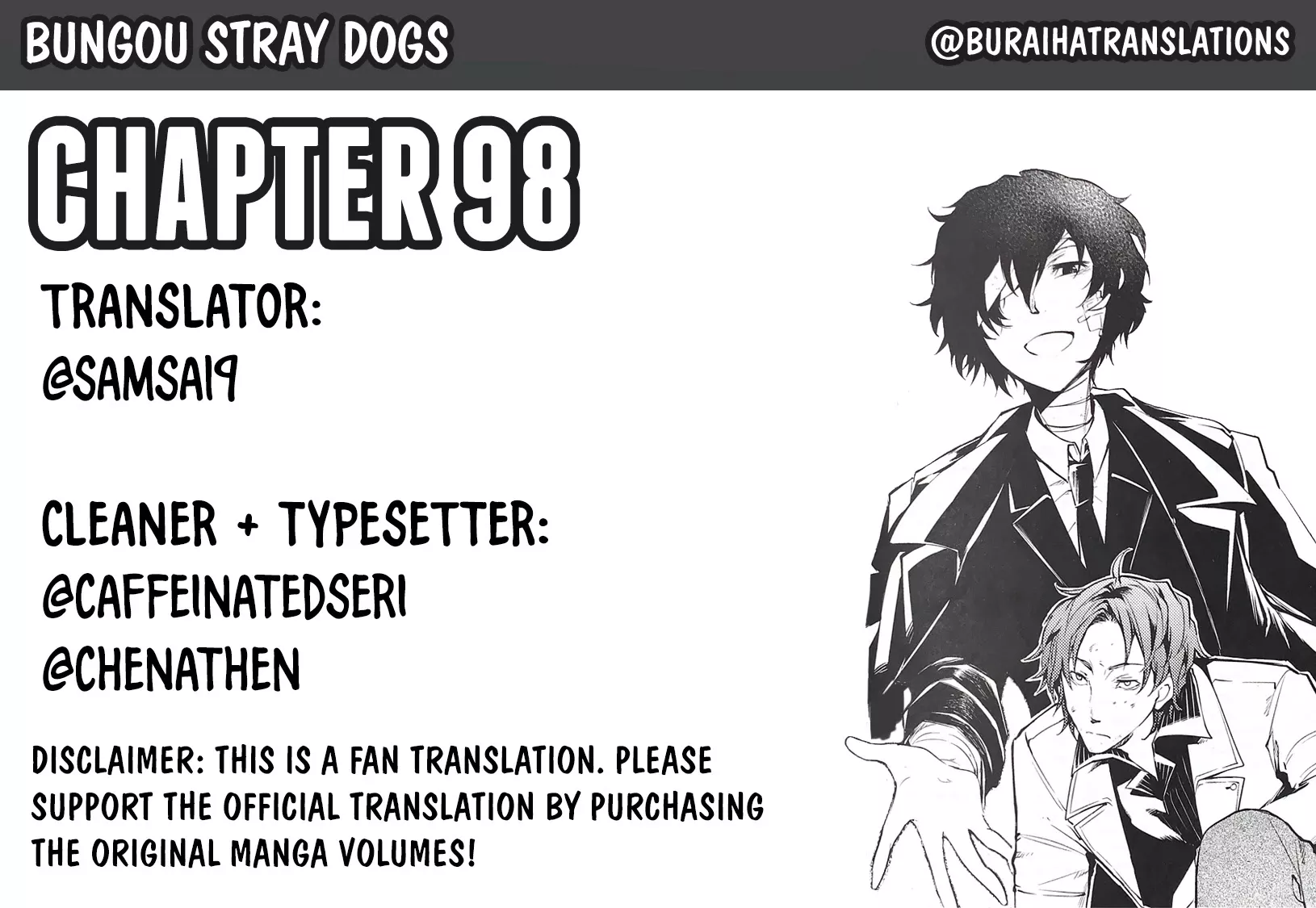 Read Bungou Stray Dogs Chapter 98 - In the Pier of the Sky Part 7 Online