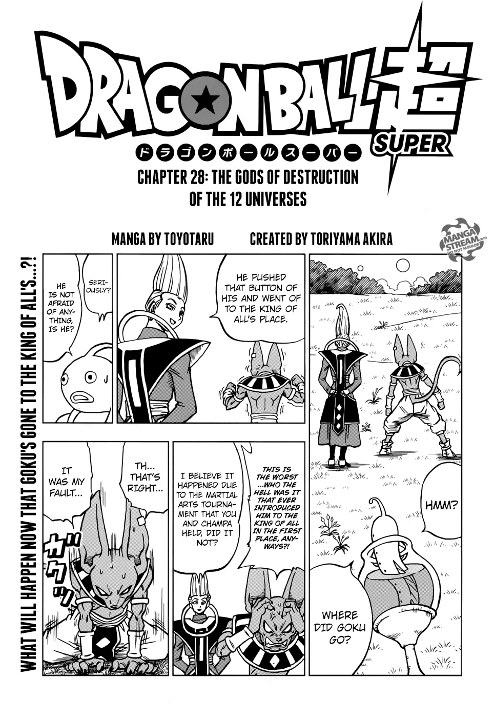 Read Dragon Ball Super Chapter 28 Online