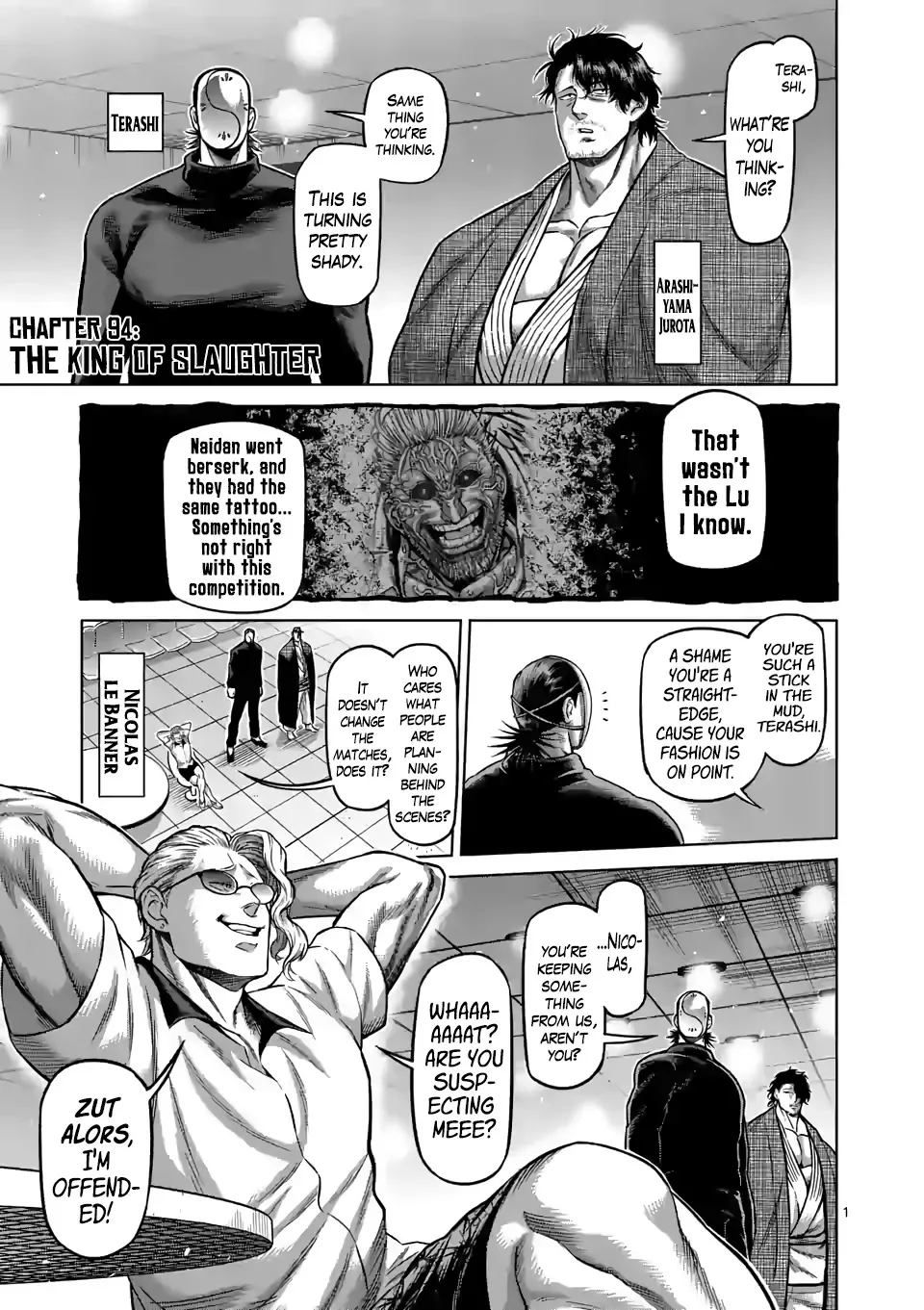 Read Kengan Omega Chapter 94 - The King of Slaughter Online