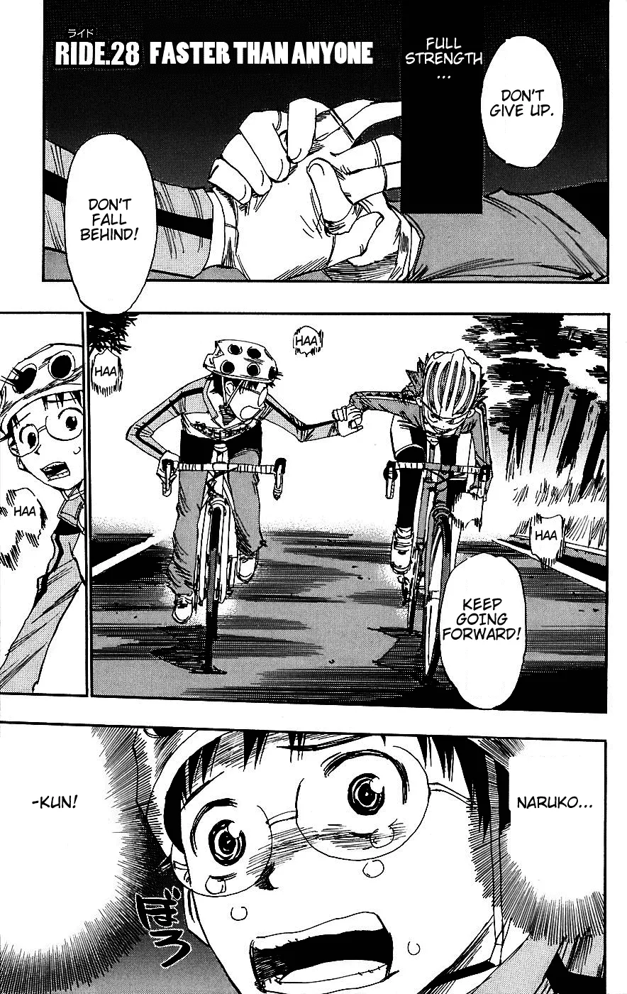 Read Yowamushi Pedal Chapter 28 - Faster than Anyone Online