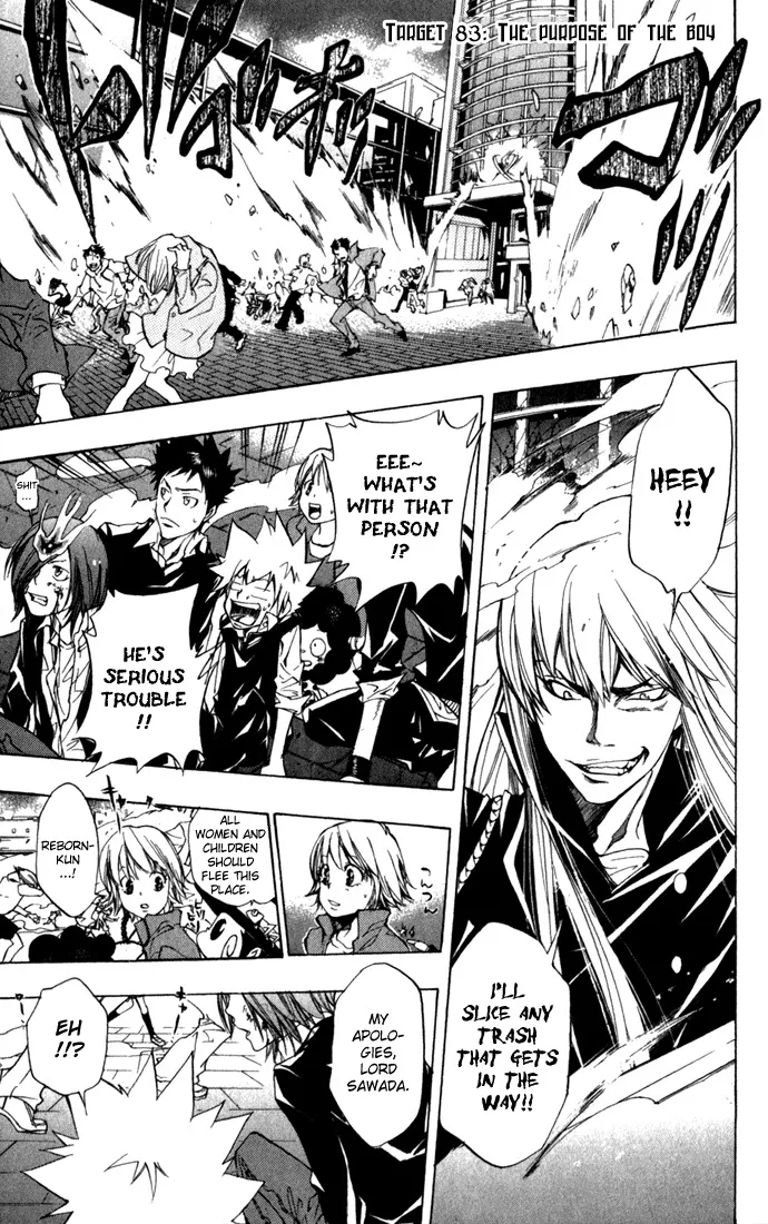 Read Katekyou Hitman Reborn! Chapter 83 - The Purpose of the Boy Online