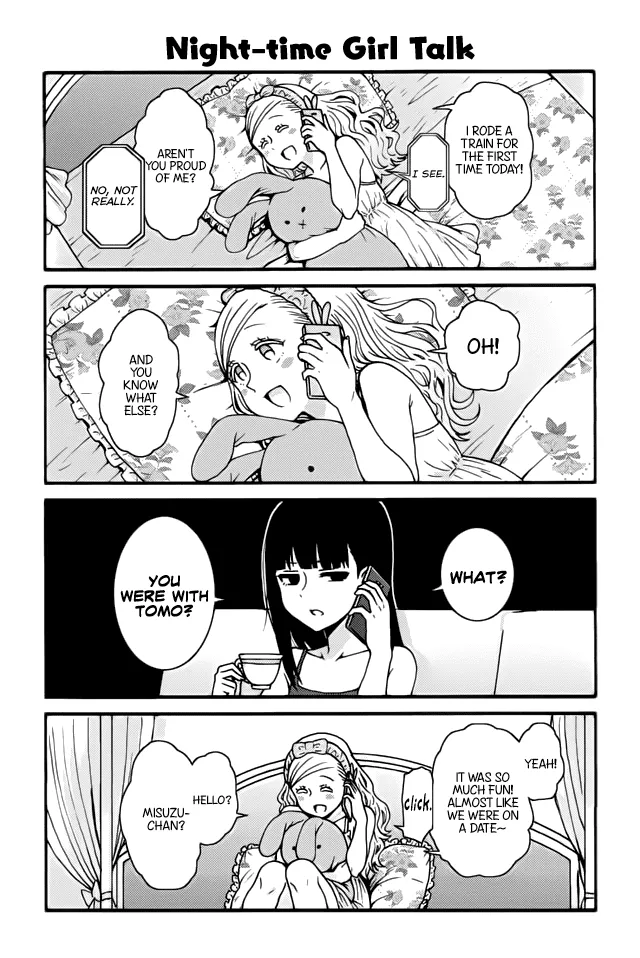 Read Tomo-chan wa Onna no ko! Chapter 437 - Night-time Girl Talk Online