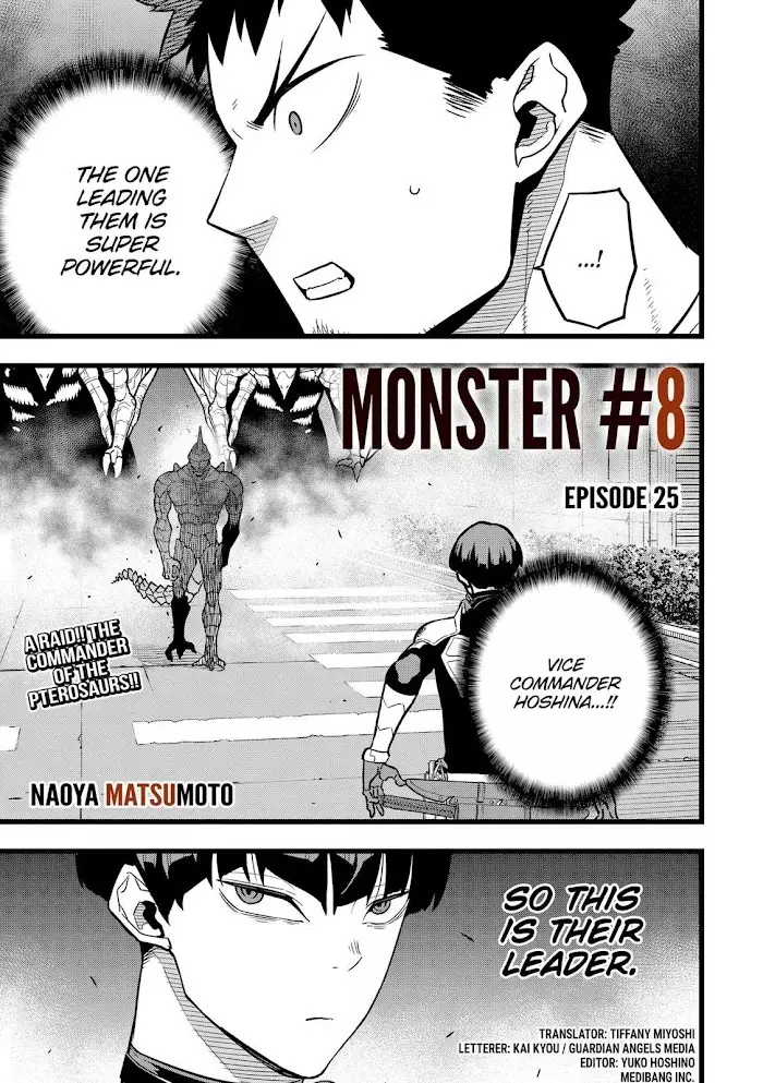 Read Kaiju No. 8 Chapter 25 Online