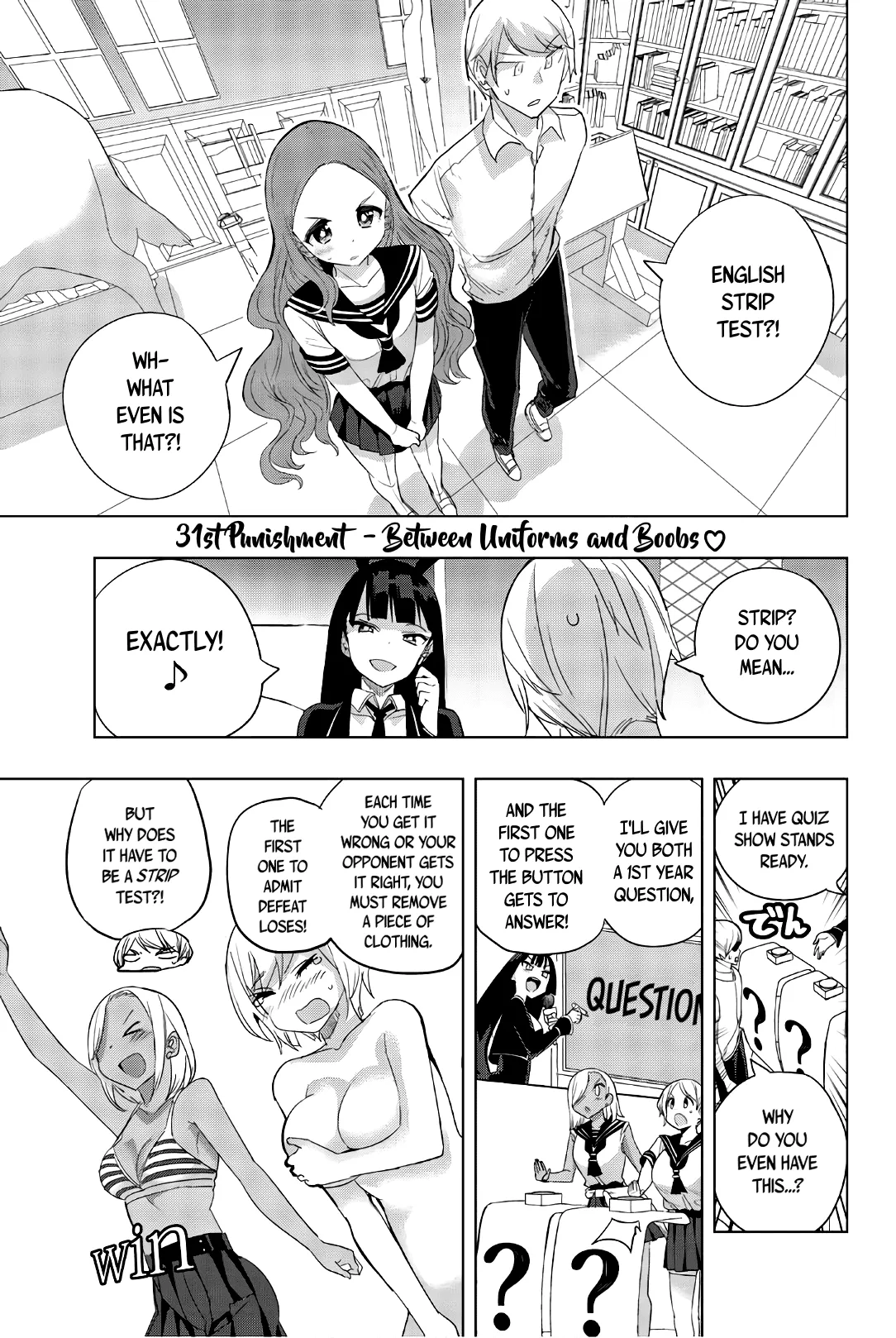 Read Houkago no Goumon Shoujo Chapter 31 - Between Uniforms and Boobs ♥ Online